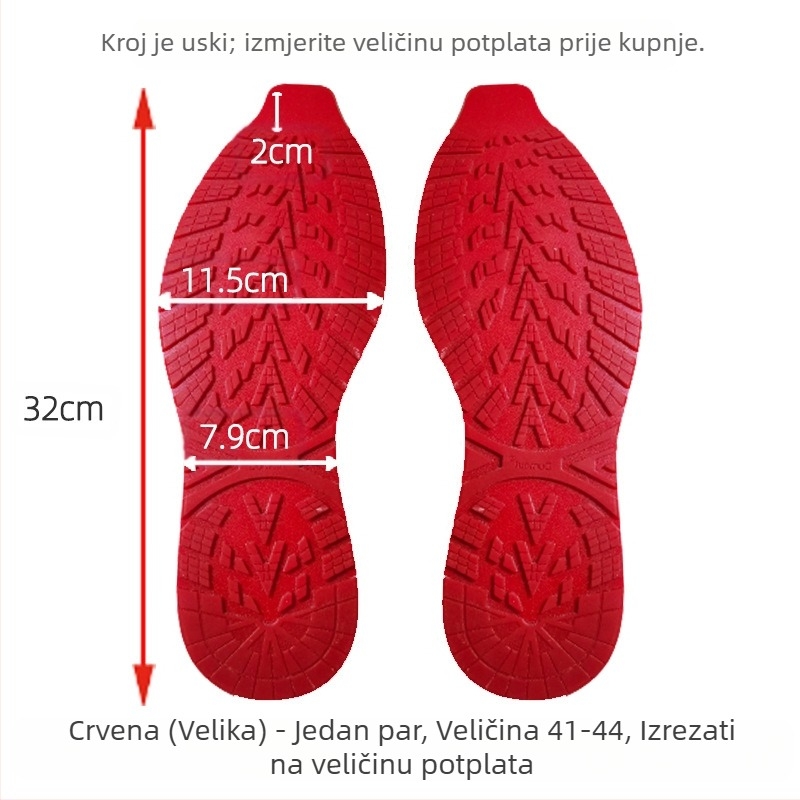 Materijal za popravak košarkaških potplata Popravak potplata Potplat goveđe tetive Protuklizna naljepnica Otporna na habanje Guma protiv habanja Popravak kože cipela Prigušivač zvuka