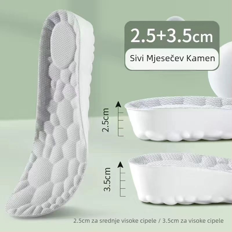 Osjećaj koraka pri gaženju, povećani uložak za muškarce, super mekani uložak za apsorpciju udaraca, povećani ženski sportski dezodorans sa zračnim jastukom, prozračni, veleprodaja