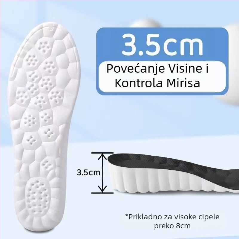 Osjećaj koraka pri gaženju, povećani uložak za muškarce, super mekani uložak za apsorpciju udaraca, povećani ženski sportski dezodorans sa zračnim jastukom, prozračni, veleprodaja