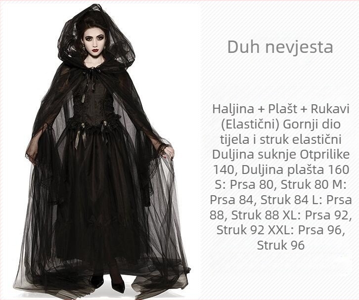 Kostim za vještice Cos odijelo vampira vještica vražji kostim vampira Cosplay kostim haljina