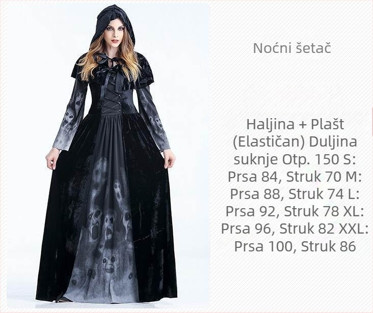Kostim za vještice Cos odijelo vampira vještica vražji kostim vampira Cosplay kostim haljina