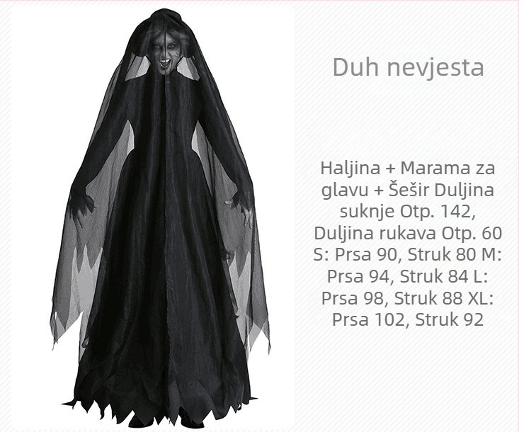 Kostim za vještice Cos odijelo vampira vještica vražji kostim vampira Cosplay kostim haljina