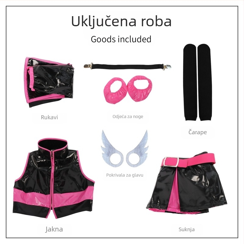 Cosplay Iskušenje 2.5 dimenzije Narančasti ljepotan cvijet Li Tian Nai Lili Sha cos Odjeća Djevojačko odijelo Druga dimenzija Žena