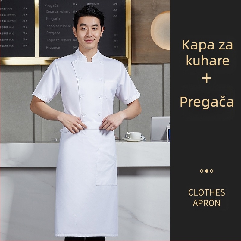 Dodajte gnojivo za povećanje kuharskog kombinezona za jesen i zimu, debelih dugih rukava, ugostiteljske kuhinje, ekstra velike veličine, 300 kg, zima