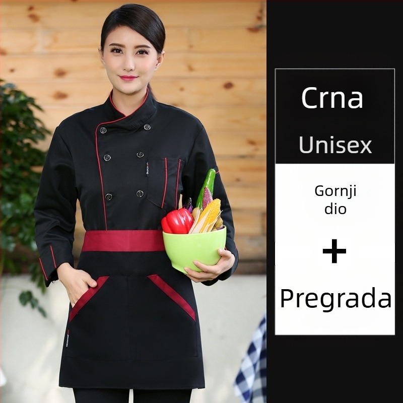 Odjeća za kuhare za ugostiteljstvo, kratke rukave, za muškarce i žene, restorane, hotele, kuhinju, kuhinju, radnu odjeću za kuhare, ljeto, ljetnu odjeću