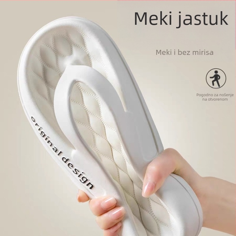 Japanke, ležerne i jednostavne muške cipele za plažu, muške ljetne papuče visoke klase, prikladne za sva godišnja doba, za dom i goste, prozračne i udobne