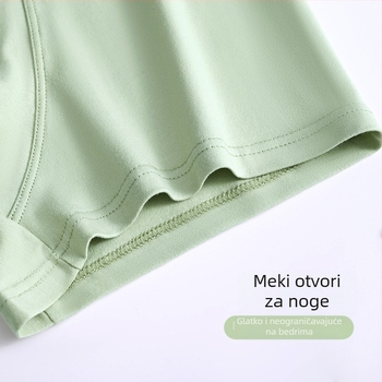 Yalu žensko donje rublje, muške bokserice, pamučne bokserice, pamučne kratke hlače, antibakterijske, za međunožje, upijaju znoj, plus size
