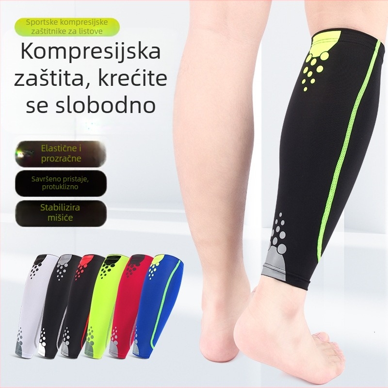 Sportski štitnici za tele za muškarce i žene na otvorenom, košarku, nogomet, trčanje, štitnici za noge, prozračni topli štitnici za koljena