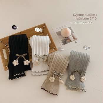 Dječje tajice za proljeće i jesen, mašna za djevojčice, najlonke za vanjsku odjeću, velike pp dječje čarape, tanke hlače na veliko