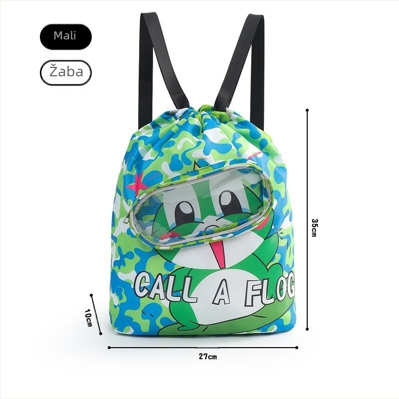 Dječja torba za plivanje, vodootporna torba za pohranu za mokro i suho odvajanje, posebna torba za pohranu naočala za plivanje za dječake i djevojčice