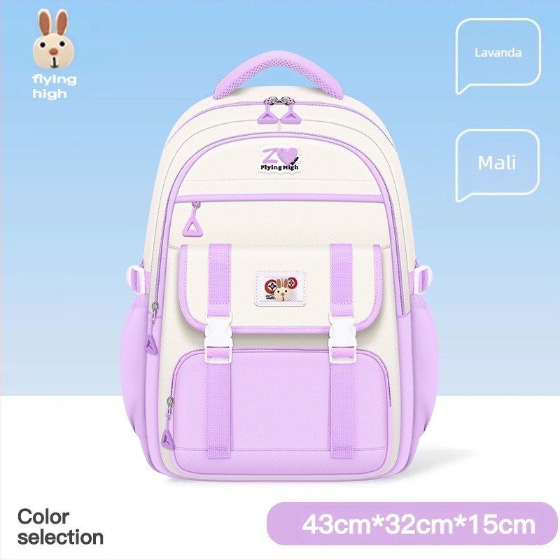 2024. Školski torbi za osnovnu školu, djevojački ruksaci, zaštita kralježnice za djevojčice nižih i viših razreda srednje škole, veliki kapacitet, lagani