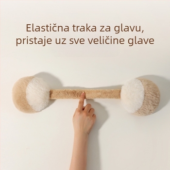 23 Nove ženske zimske, tople zimske flis podstavljene, debele, otporne na vjetar, otporne na smrzavanje, elastične, plišane, zaštitne kape s obručem