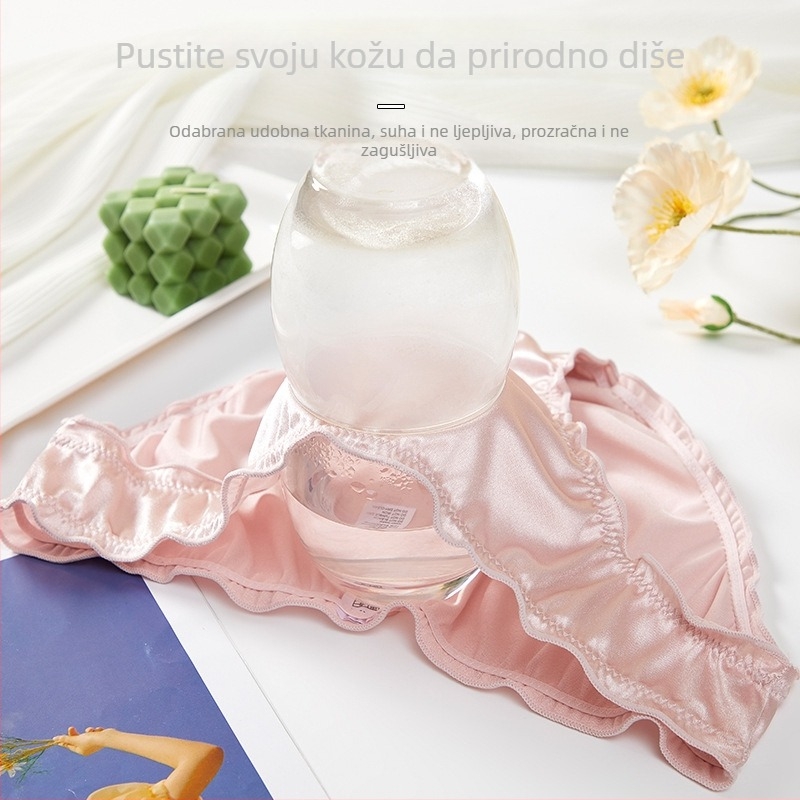 9070 kombinirano europsko i američko žensko donje rublje niskog struka s udobnim pamučnim donjim dijelom