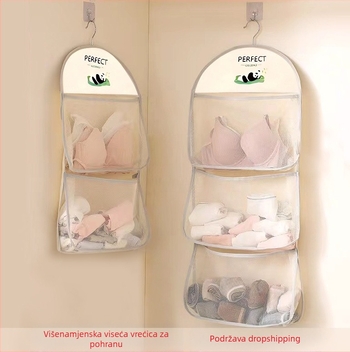 Čarape za odlaganje donjeg rublja Ormar za spavaonicu Donje rublje Vrećica za vješanje donjeg rublja Mrežasta vrećica za vješanje Spremište na stražnjim vratima Vrećica za završnu obradu