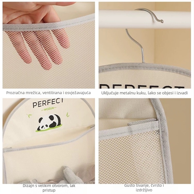 Čarape za odlaganje donjeg rublja Ormar za spavaonicu Donje rublje Vrećica za vješanje donjeg rublja Mrežasta vrećica za vješanje Spremište na stražnjim vratima Vrećica za završnu obradu