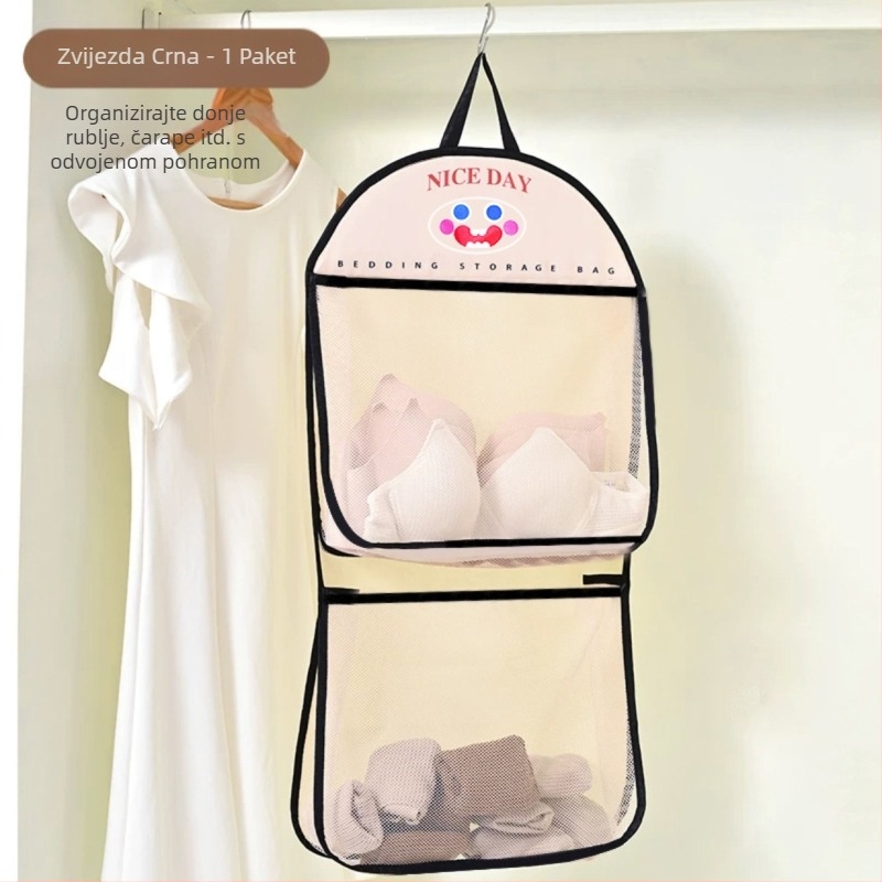 Čarape za odlaganje donjeg rublja Ormar za spavaonicu Donje rublje Vrećica za vješanje donjeg rublja Mrežasta vrećica za vješanje Spremište na stražnjim vratima Vrećica za završnu obradu