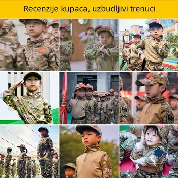 Dječje maskirno odijelo, muško ljetno taktičko odijelo za žabu, proizvođači odjeće za vrtić, ljetni kamp, veleprodaja, za vojnu obuku