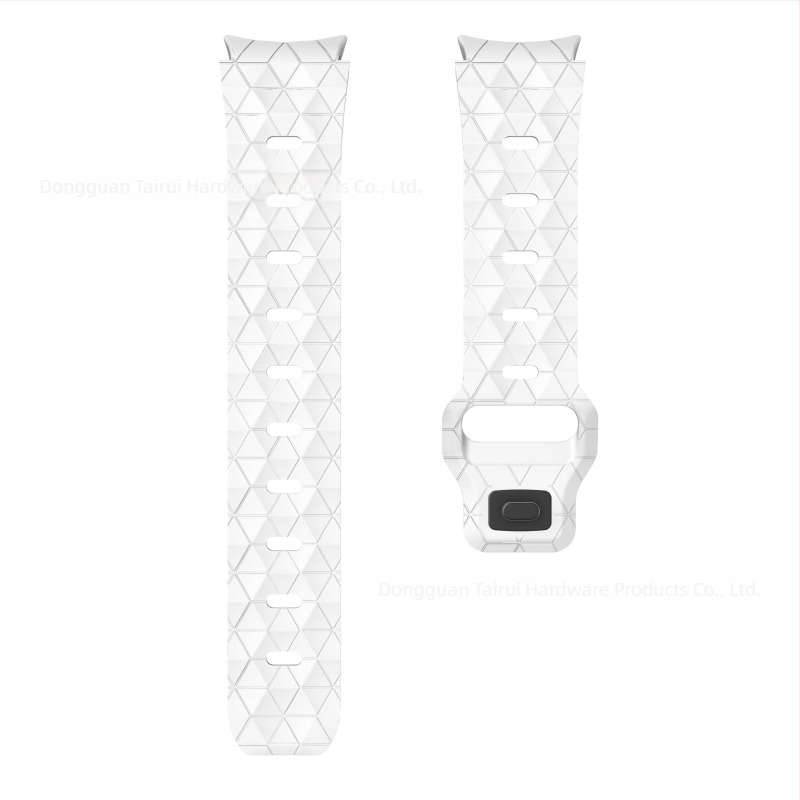 Za Samsung Galaxy watch6/5/4 silikonski remen s uzorkom nogometa i kopčom od watch6classic