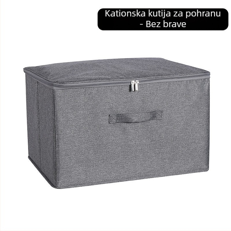 Kutija za pohranu odjeće u obliku kopitara, sklopiva kutija za pohranu kućnog ormara s ugrađenom PP pločom, organizator odjeće velikog kapaciteta