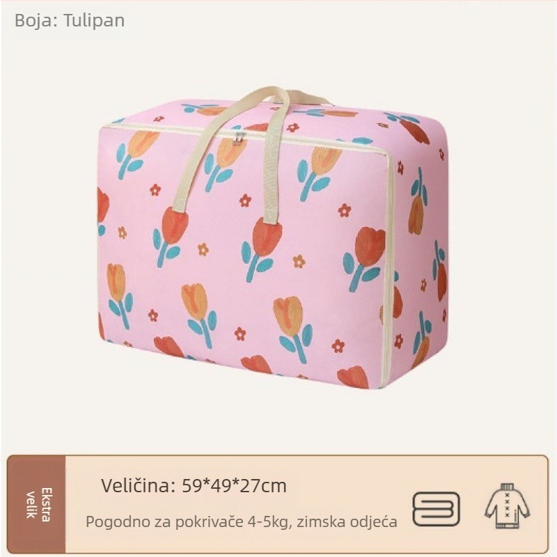 Kutija za pohranu odjeće u obliku kopitara, sklopiva kutija za pohranu kućnog ormara s ugrađenom PP pločom, organizator odjeće velikog kapaciteta