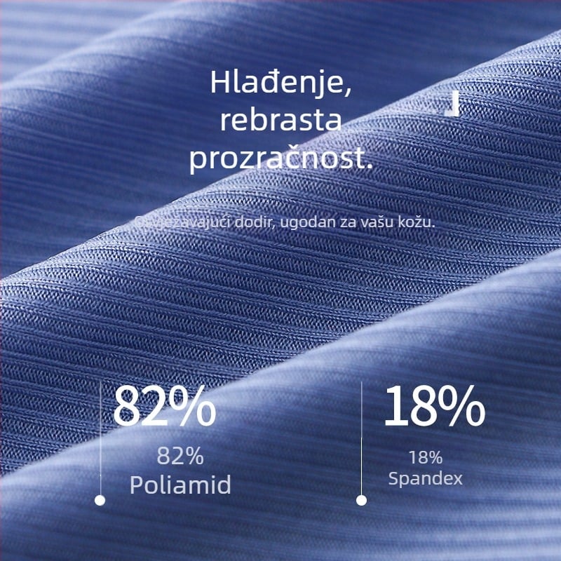 Neto će biti ljetne ledeno svilene hladne svilene gaćice muško donje rublje niskog struka lagane prozračne visoko elastične U konveksne iznutra