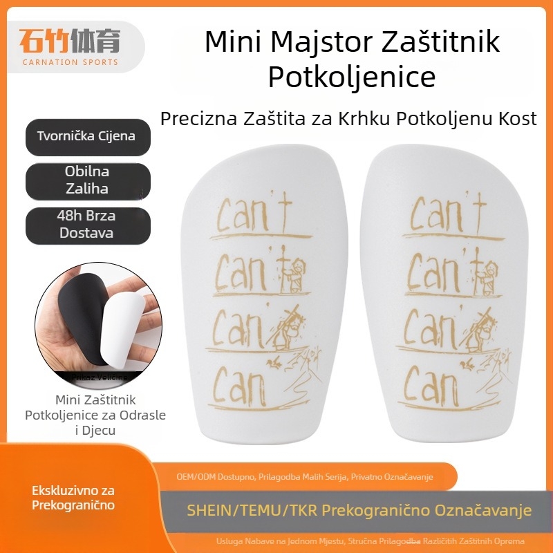 temu štitnik za noge za mini nogomet vanjske trgovine simetrični nagnuti štitnik za noge zadebljani umetnuti tip zaštitne ploče umetnuta ploča zaštitnik