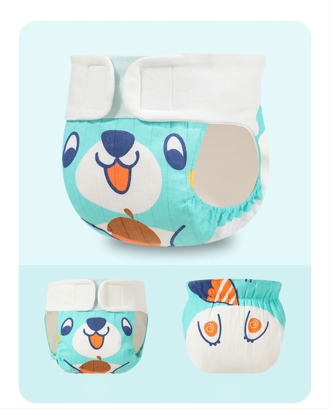 Gaza pelene pamučna gaza jednodijelni perivi prozračni prsten za urin za bebe četiri godišnja doba generacija kose