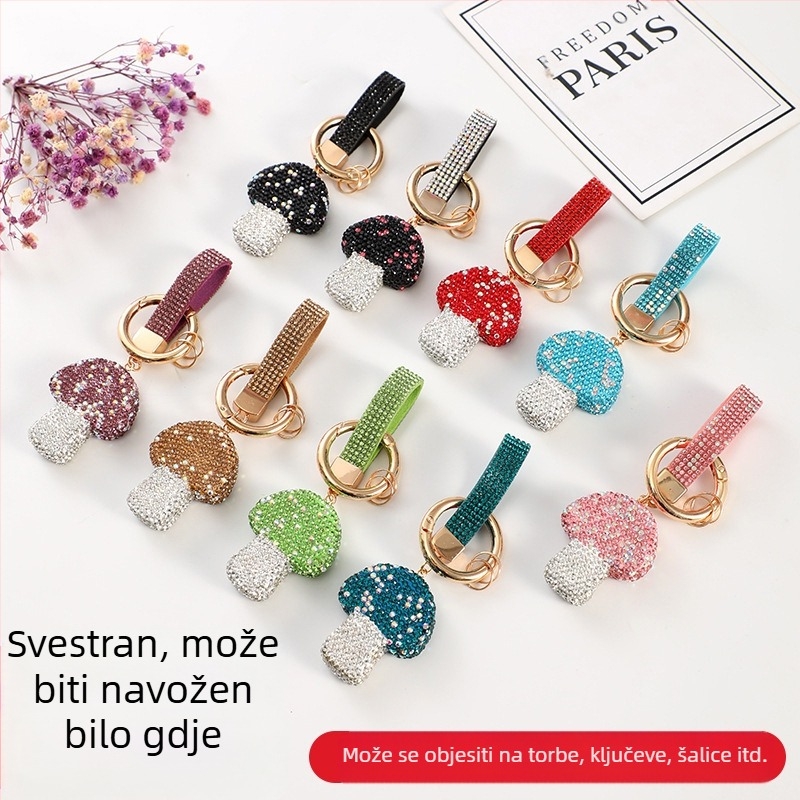 Amazon dijamantni privjesak za ključeve, torba za DIY ukrase, mali pokloni, proizvođači izvrsnih privjesaka za ključeve od automobila u Europi i Sjedinjenim Državama na veliko