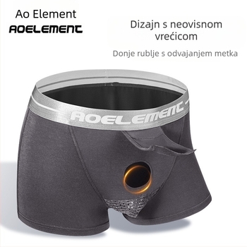 Sjemenska vrpca, odvajanje metka, potpora za skrotum, muško donje rublje, muške venske gaćice, torba, zakrivljena boksačka glava