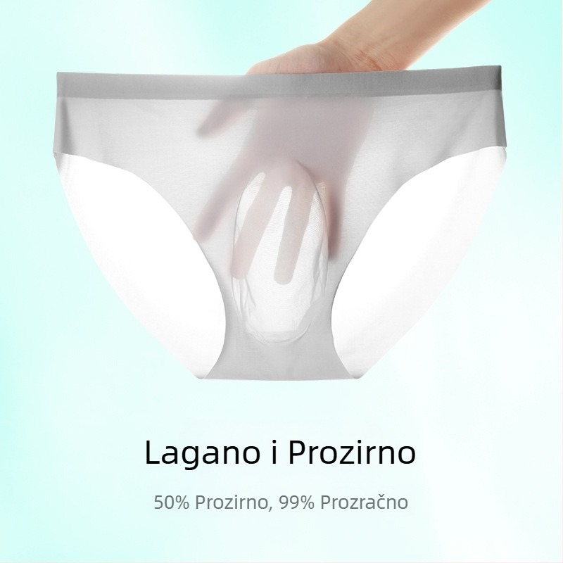 Ljetne ledeno svilene jednostruke prozračne tanke muške seksi gaćice puno znače Taobao prekograničnu generaciju kose