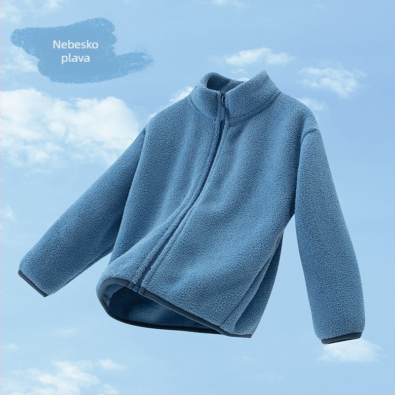 [Obiteljska roditeljska haljina] Mekani! Nuo Ji Ji! Plišani dječji kaput s ovratnikom i stojećim ovratnikom za odrasle, topli wy2301