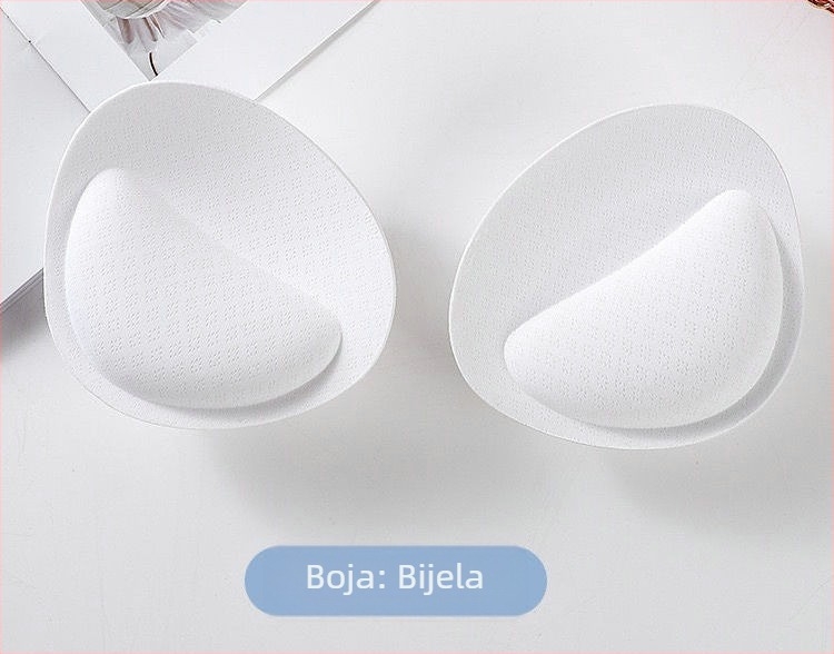 Pamučni lateks ulošci za grudnjak 6 cm zadebljani za nabiranje malih grudi, naglašavanje ljepote leđa, zamjenski spužvasti ulošci, seksi nabiranje