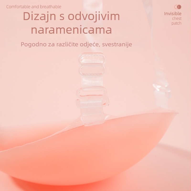 Silikonske naljepnice za nevidljive prsa za žene s vjenčanim fotografijama, push-up jastučići za prsa, silikonske naljepnice za prsa, naljepnice za grudi, nevidljivi grudnjak