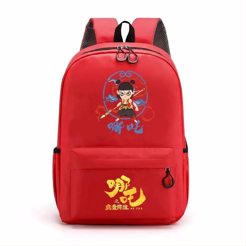 Magic Boy Zha Er Treći princ Školska torba Crtani ruksak za dječake i djevojčice Ruksak za mlade s printom velikog kapaciteta