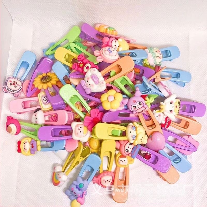 100 komada ~ Mini mrežaste ukosnice za kosu, crvene boje, dječje šiške, slomljena kosa, male ukosnice, poklon štand, prodaja ukosnica