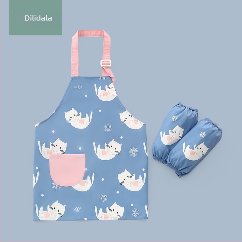 Dječja pregača, vodootporna za dječake i djecu, radna odjeća za slikanje, otporna na prljavštinu, za djevojčice, oblačenje unatrag, samo za učenike likovne umjetnosti