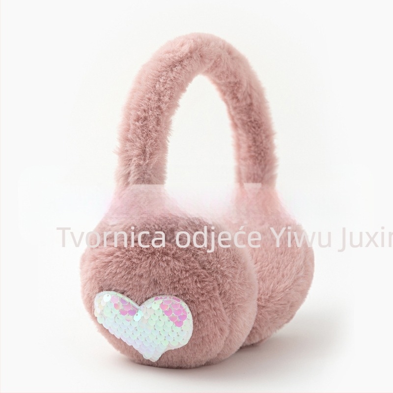 Slatke tople plišane štitnike za uši, zimske, za studente, bicikliste, tople, otporne na vjetar, hladnoću i smrzavanje, zaštita od smrzavanja