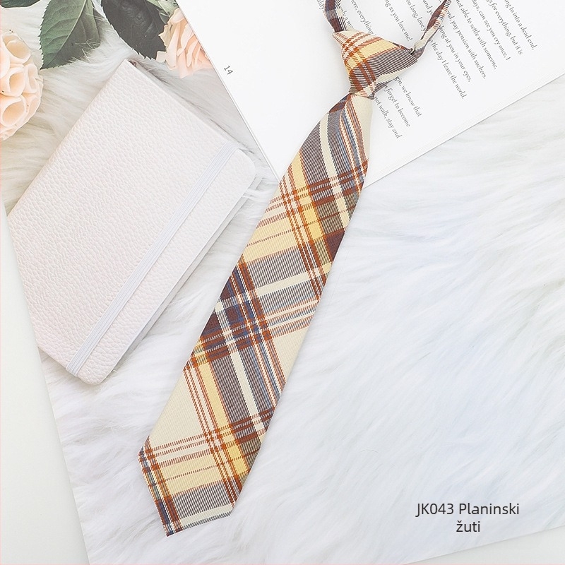 Japanski karirani crni ovratnik s leptir-mašnom, ženski ovratnik s cvjetnim ovratnikom u studentskom stilu, vrpca, JK košulja s mašnom, mornarsko odijelo