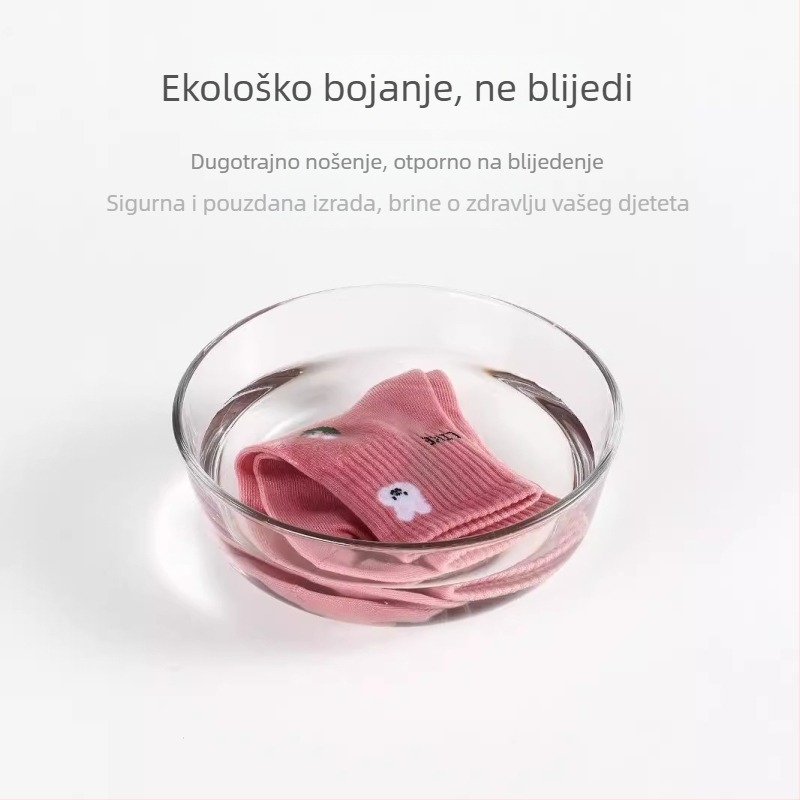 Jesenske i zimske nove dječje čarape u tubi, dječje čarape od češljanog pamuka, crtani muške i ženske, velike dječje čarape klase A, veleprodaja