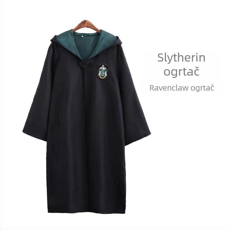 Harry Potter odjeća cos kostim puni set Gryffindor oko dječje čarobne haljine za izvedbu školske uniforme čarobnjačke haljine