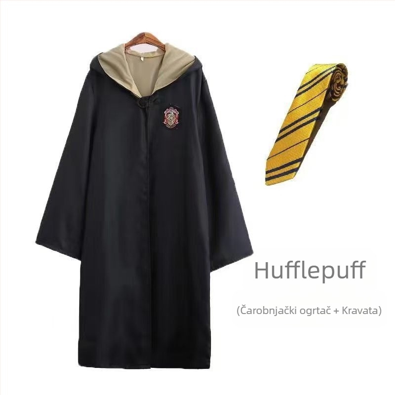 Harry Potter odjeća cos kostim puni set Gryffindor oko dječje čarobne haljine za izvedbu školske uniforme čarobnjačke haljine