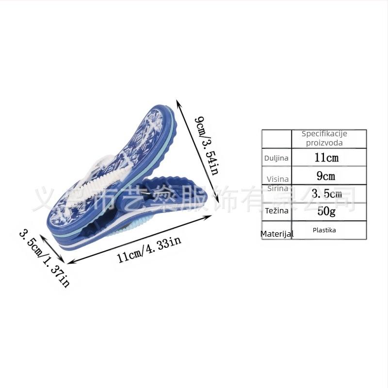 Slatka kopča za ručnik za plažu sa životinjama, vjetrootporna kopča, kopča za ručnik za ležaljku, kopča za sušenje vjetrobranskog stakla, plastična kopča za sušenje odjeće