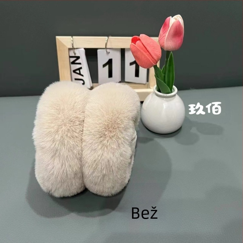 Zimske tople štitnike za uši, ženske, slatke studentske navlake za uši u korejskom stilu, zimske zaštite za uši, plišane štitnike za uši protiv smrzavanja, nesklopive