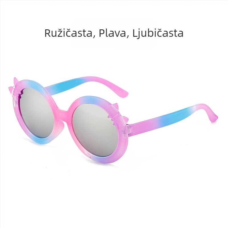 Dječje sunčane naočale, slatke princezine modne gradijentne crtane muške i ženske sunčane naočale, dječje šarene modne naočale za sunčanje