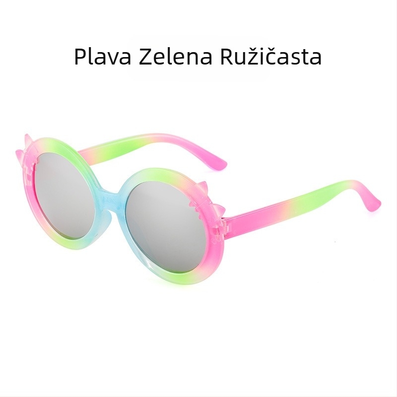 Dječje sunčane naočale, slatke princezine modne gradijentne crtane muške i ženske sunčane naočale, dječje šarene modne naočale za sunčanje