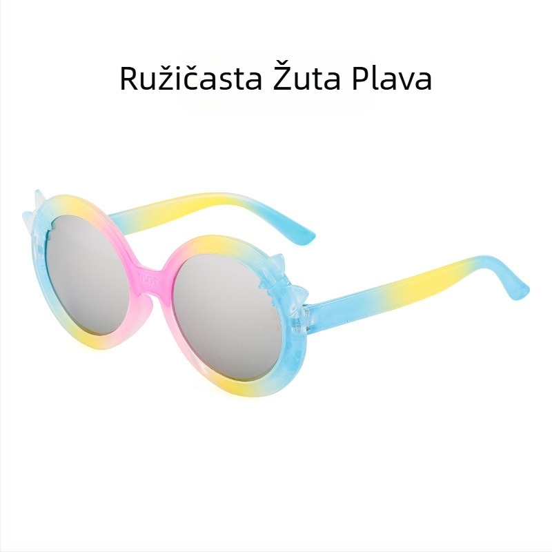 Dječje sunčane naočale, slatke princezine modne gradijentne crtane muške i ženske sunčane naočale, dječje šarene modne naočale za sunčanje