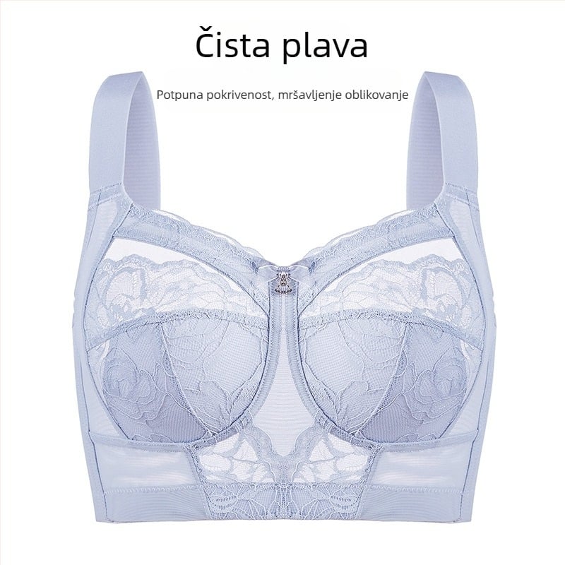 Ženski grudnjak za velike grudi, tanke i pune košarice, protiv opuštanja, udoban, podesiv, za veće veličine