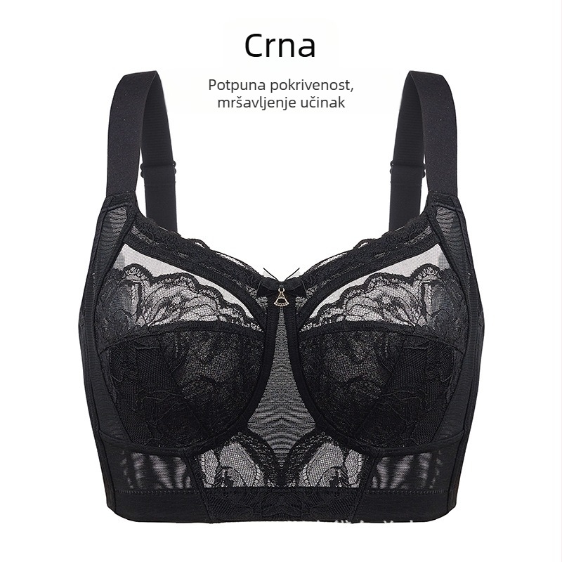 Ženski grudnjak za velike grudi, tanke i pune košarice, protiv opuštanja, udoban, podesiv, za veće veličine