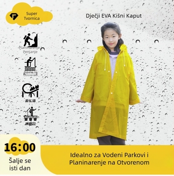 Veleprodaja zadebljane jednokratne dječje kabanice Eva zadebljana spojena škola na otvorenom putna slikovita mjesta proizvođač veleprodaja