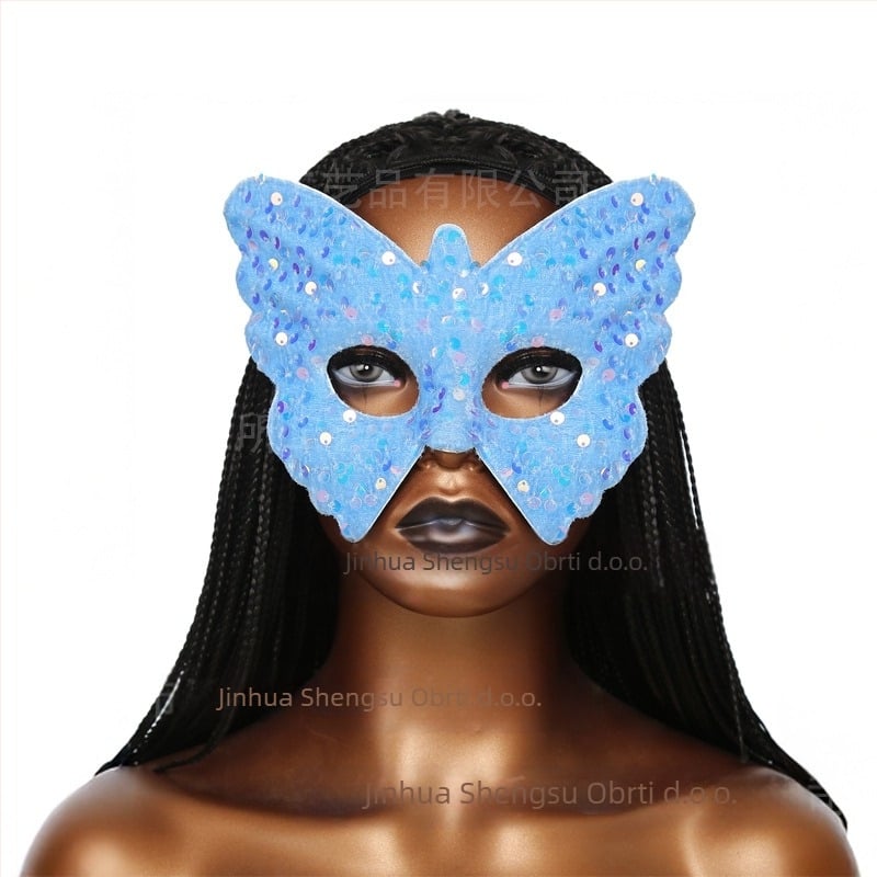 Maska za djevojku s mačkom preko granice Vruća vještica Maska crne pantere Maska crne mačke Čipkasta maska mačke Šljokicasta maska mačke